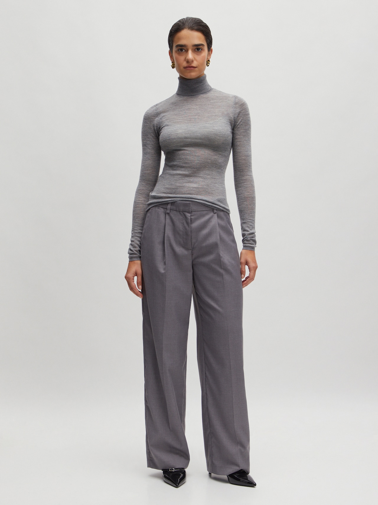 EDITED Trui 'Hatti' Grijs