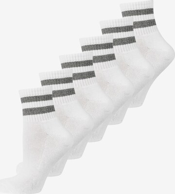 Chaussettes Nur Der en blanc : devant