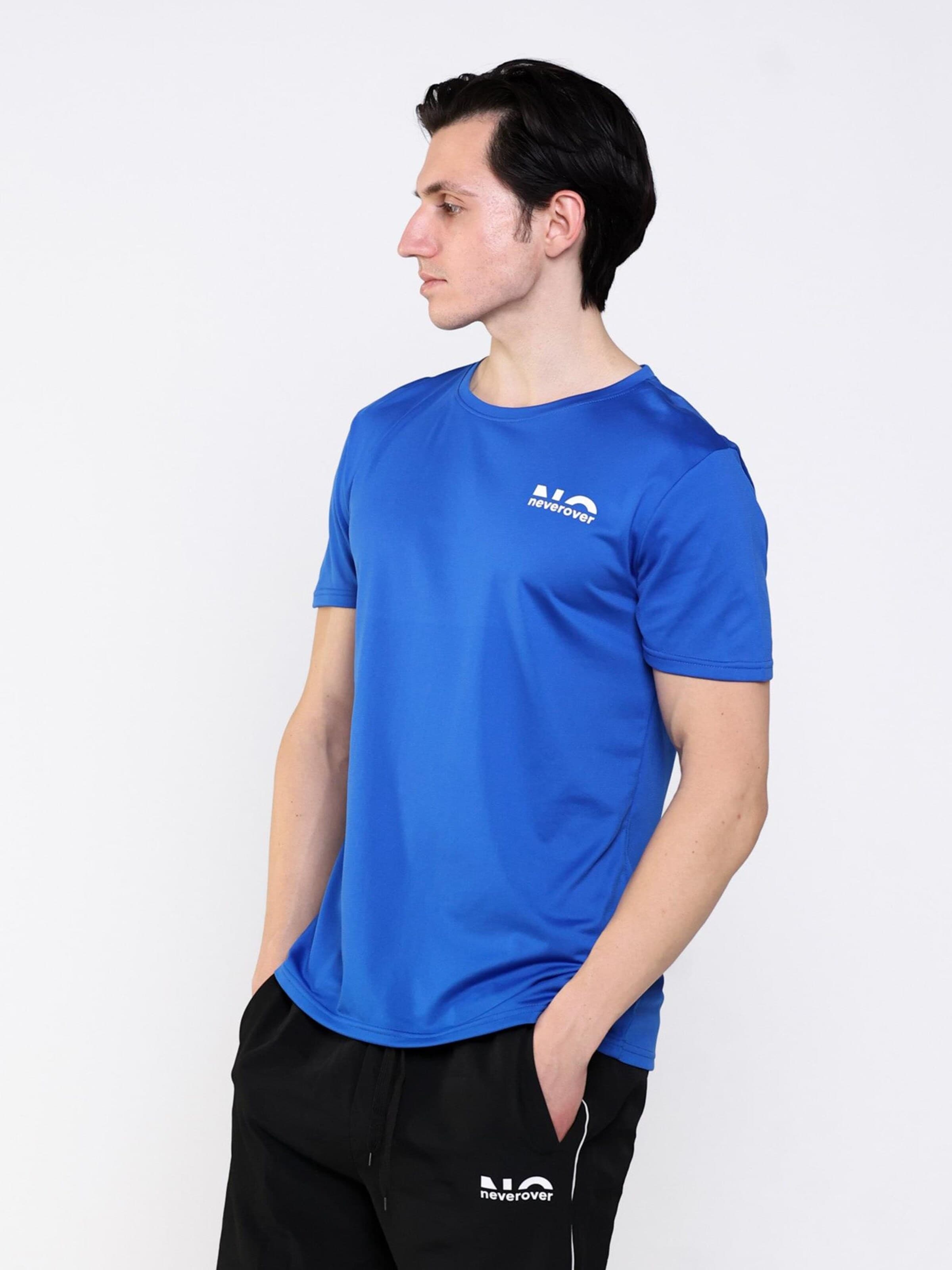 Maglia funzionale 'Men's Essential T-shirt' di neverover in blu