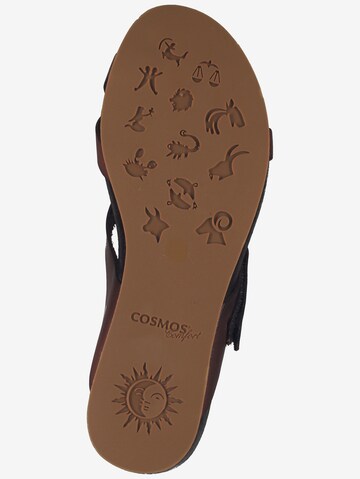 COSMOS COMFORT T-Bar Sandals in Brown