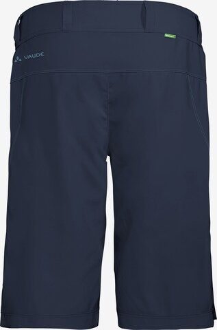 VAUDE Regular Workout Pants 'Ledro' in Blue