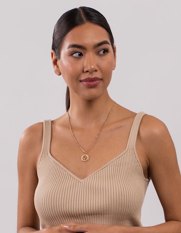 PURELEI Ketting 'Lolani' in Goud: voorkant