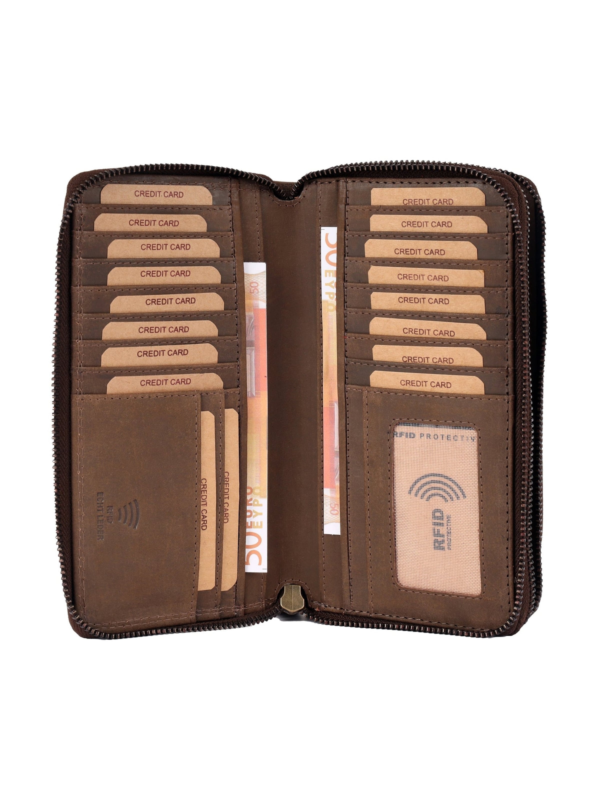 Benthill Wallet 'XXL - Groß' in Brown
