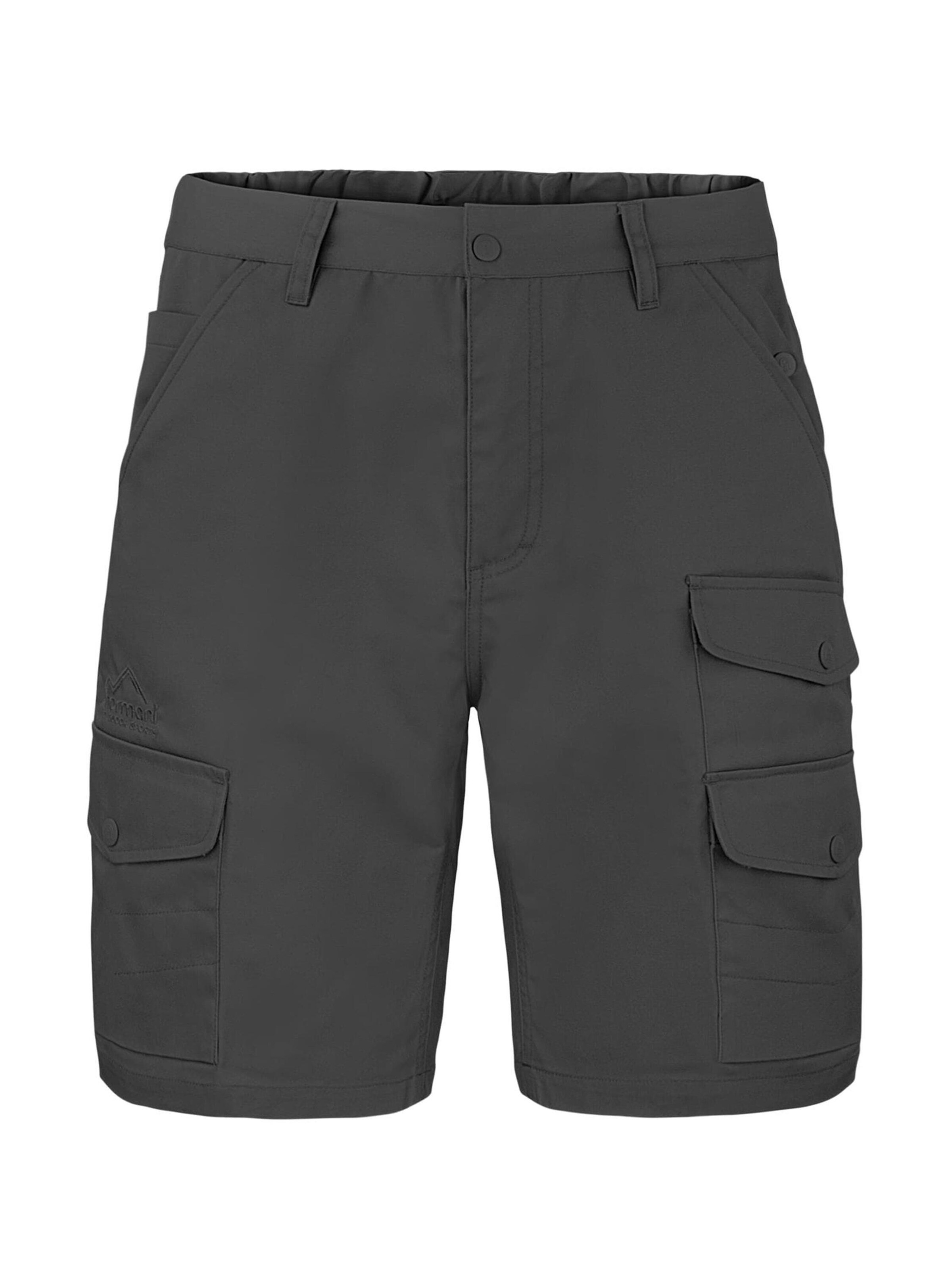 normani Regular Outdoorshorts 'Kebili' in Grau: Vorderseite