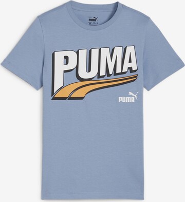 PUMA Shirt in Blauw: voorkant