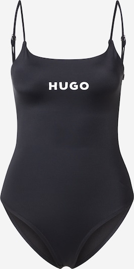 HUGO Бански костюм в черно / бяло, Преглед на продукта