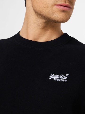 Superdry - Camiseta en negro