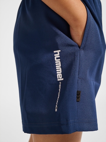 Hummel Loosefit Sportbroek 'Pulse' in Blauw