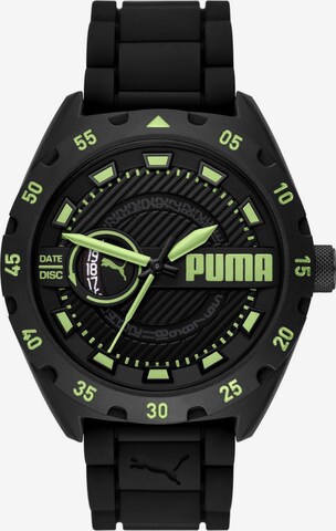 PUMA Analog Watch in Black: front