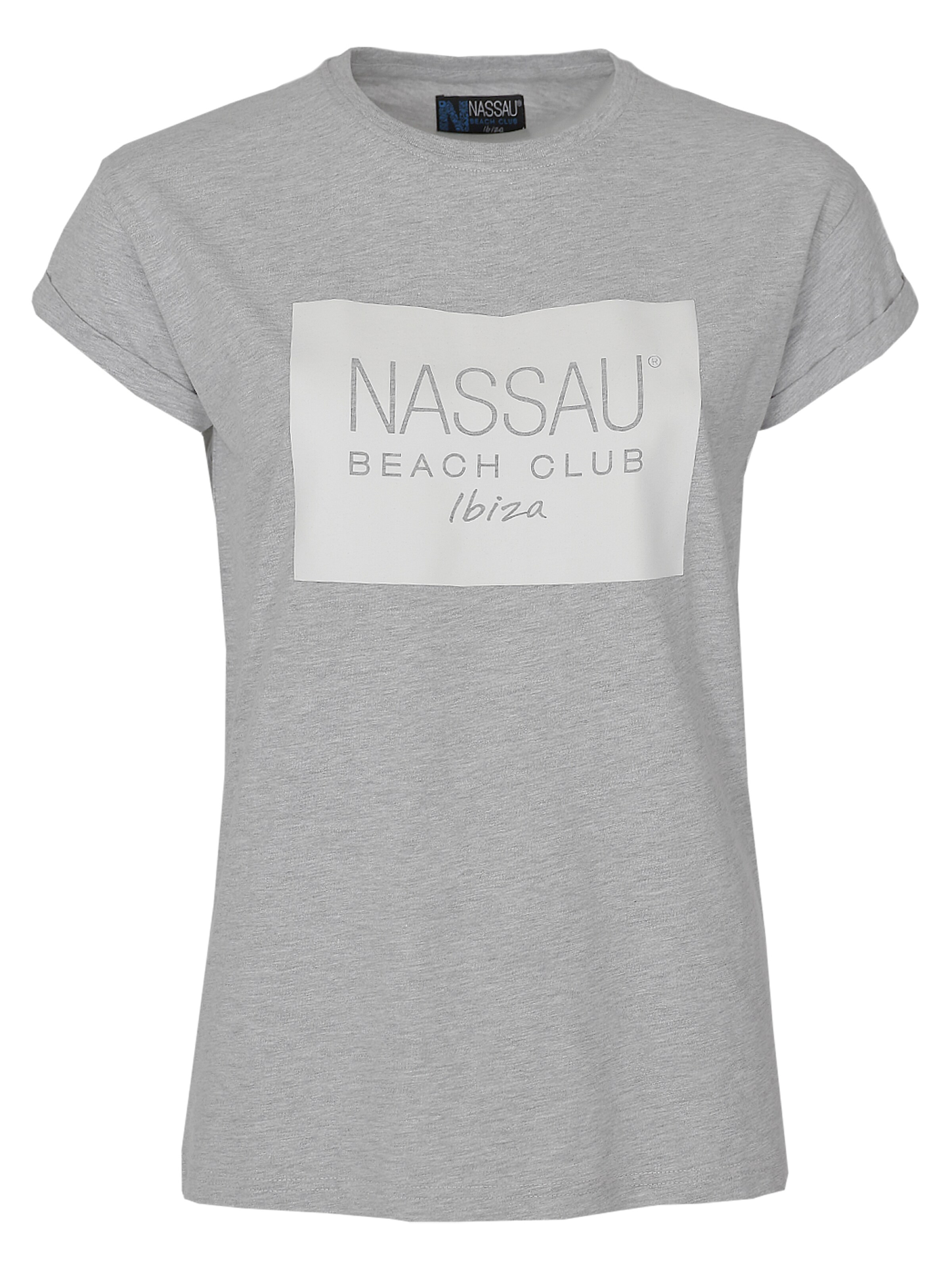 NASSAU Beach Club T-Shirt '231057' in Grau: Vorderseite