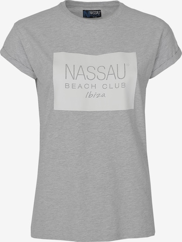 NASSAU Beach Club Shirt '231057' in Grey: front