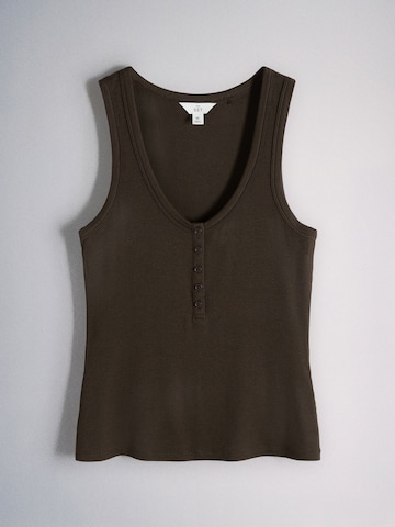 The Set Kratke hlače za spanje | rjava barva