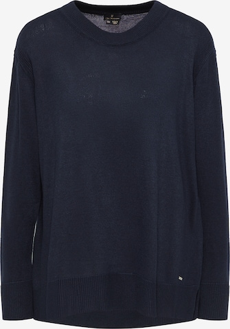 DreiMaster Klassik Sweater in Blue: front