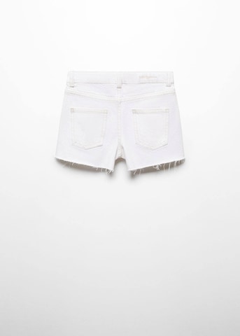 MANGO KIDS Regular Jeans 'Isa' in White