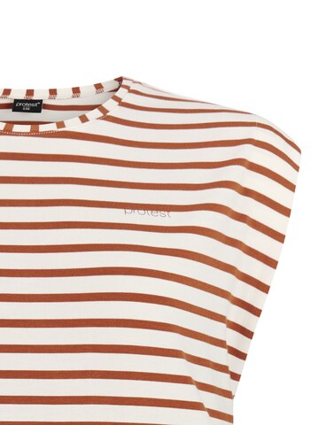PROTEST Shirt 'PRTFancier'‌‌‌ in Braun