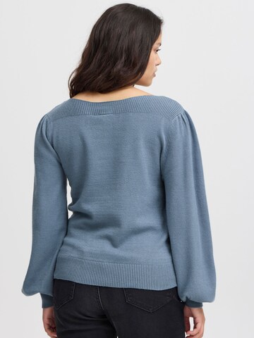 ICHI Trui in Blauw