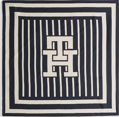 TOMMY HILFIGER Huivi värissä vaaleabeige / marine, Tuotenäkymä