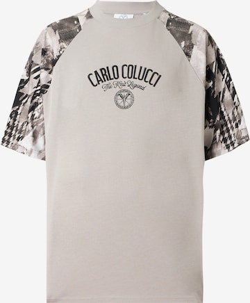 Carlo Colucci T-Shirt in Grau: Vorderseite
