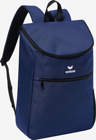 ERIMA Sports Backpack in Blue: front