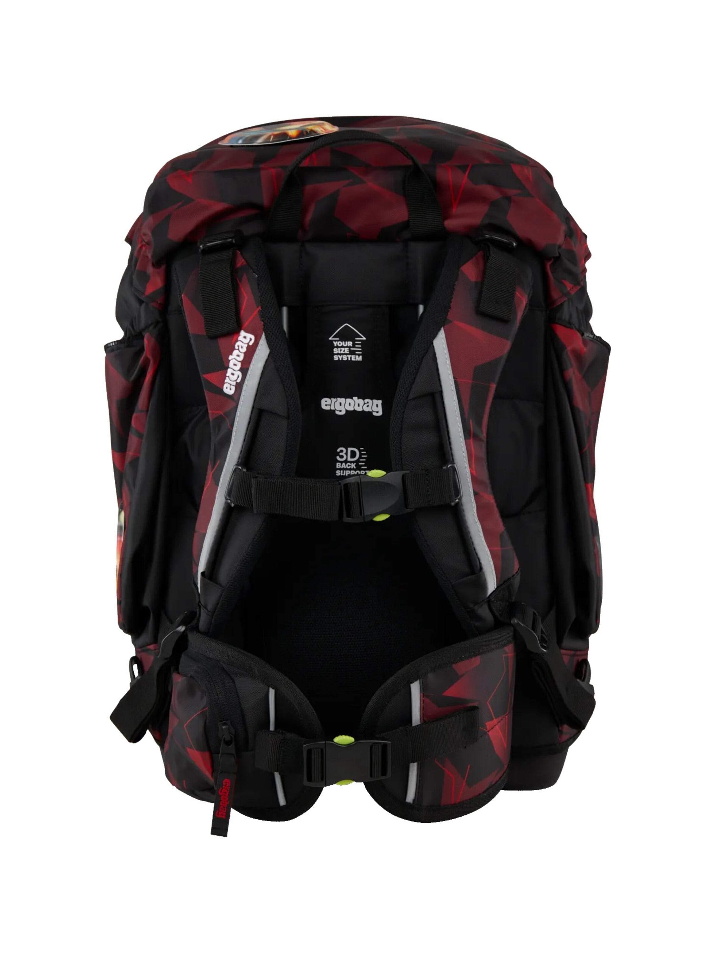 ergobag Backpack 'Schulranzen-Set pack Set' in Red