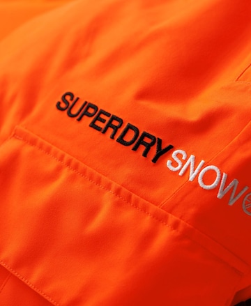 Regular Pantalon de sport Superdry en orange