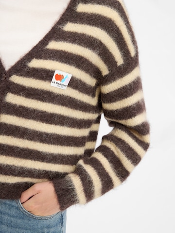 AMERICAN VINTAGE Knit cardigan ' Nenybay ' in Beige