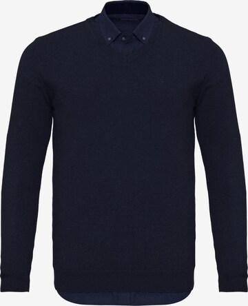 Pullover di Felix Hardy in blu: frontale