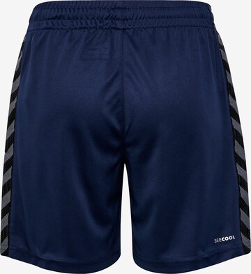 Hummel Regular Sportbroek 'AUTHENTIC PL' in Blauw