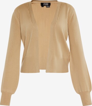 Cardigan IPARO en beige : devant