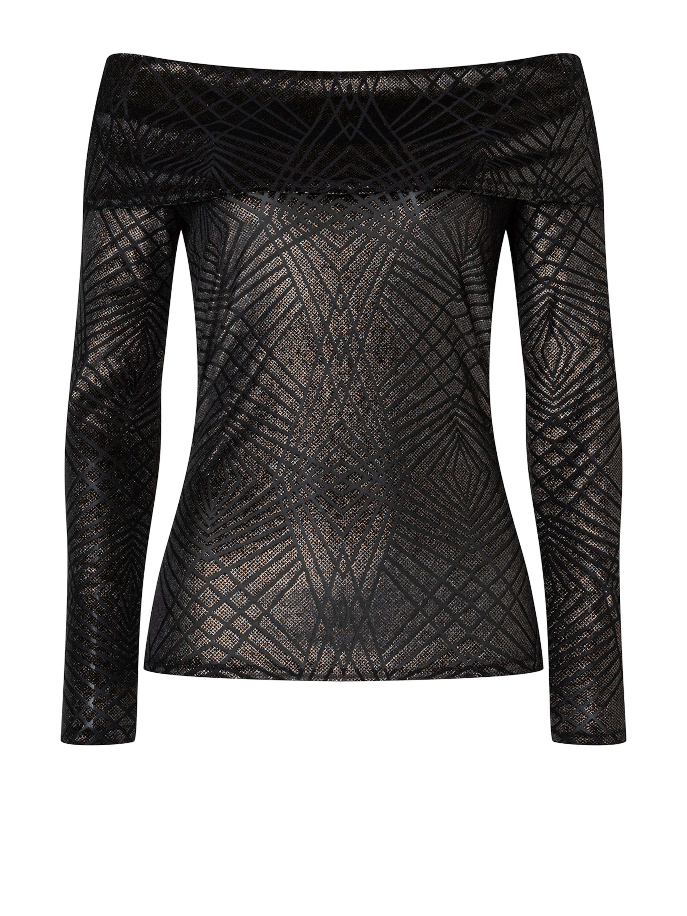 Ana Alcazar Top 'Tamasa' in Black: front
