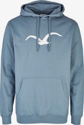 Cleptomanicx Sweatshirt 'Mowe' in Blue: front