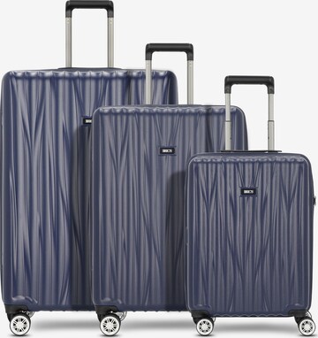 Ensemble de bagages Bric's en bleu : devant
