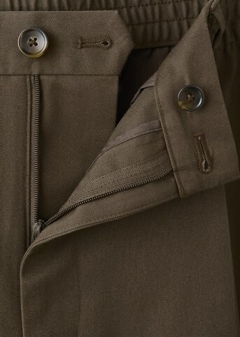 MANGO MAN Regular Pants 'Roberto2' in Brown