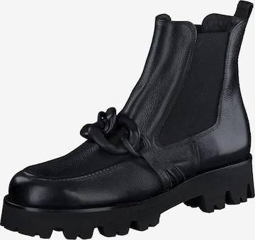 Paul Green Chelsea Boots in Schwarz: predná strana