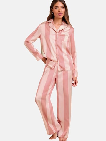 Lipsy Pajama in Pink: front