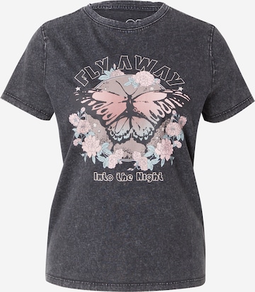 QS T-Shirt in Schwarz: Vorderseite