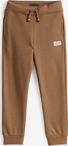 TOMMY HILFIGER Broek in Bruin: voorkant