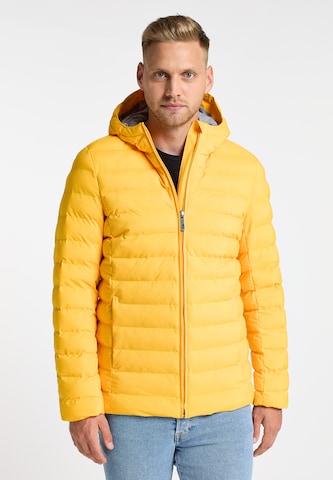 MO Зимняя куртка в Желтый: спереди
