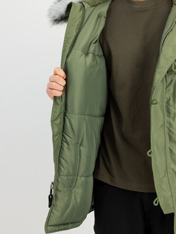ALPHA INDUSTRIES Parka 'N-3A' in Grün: Vorderseite