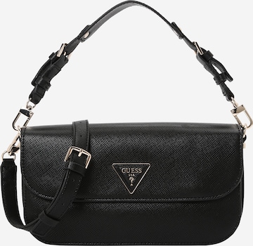 GUESS - Mala de ombro 'Brynlee' em preto: frente