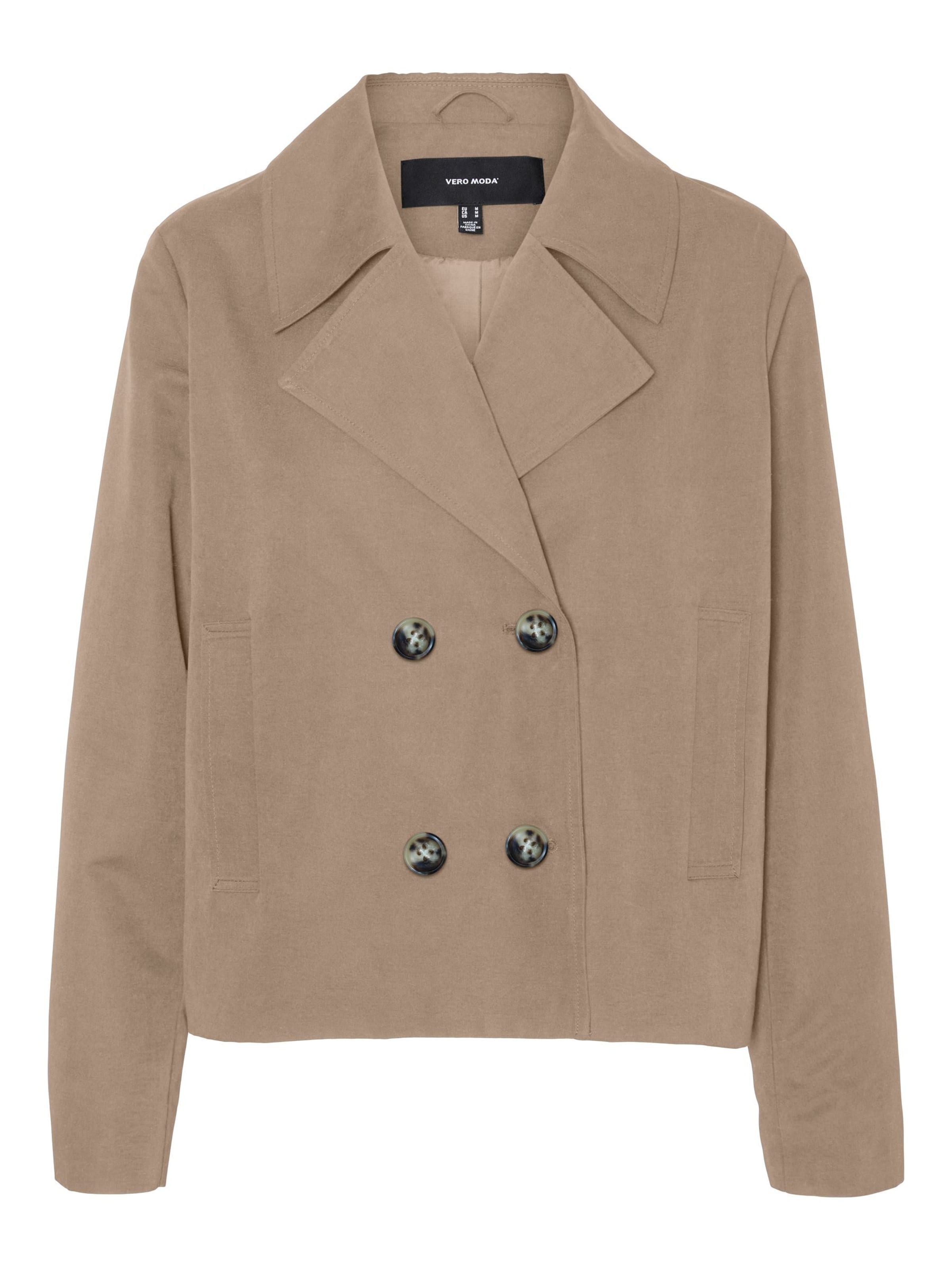 Vero Moda Girl Tussenjas 'VMChloemia' in Bruin: voorkant