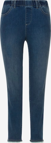 LAURASØN Slimfit Jeans in Blauw: voorkant