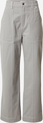 WEEKDAY Loosefit Broek 'Gwyneth' in Grijs: voorkant