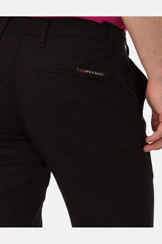 CIPO & BAXX Slim fit Trousers in Black