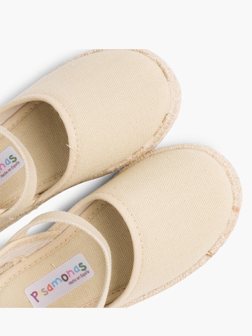 Sandales Pisamonas en beige