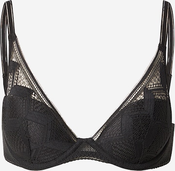 PASSIONATA Kolmio Rintaliivi 'SCARLETT' värissä musta: etupuoli