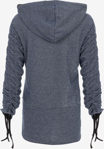 CIPO & BAXX Zip-Up Hoodie in Blue