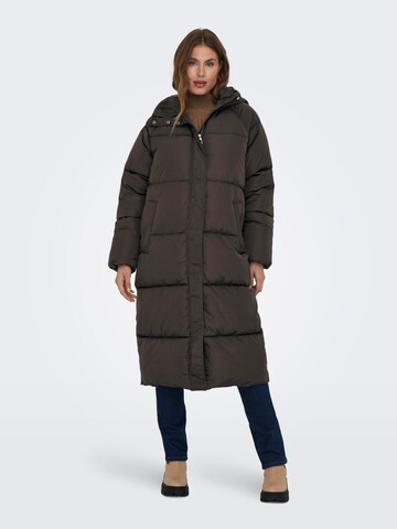 Manteau d’hiver 'EVI' ONLY en marron