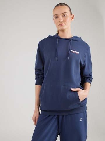 Hummel Sports sweatshirt 'Austin' in Blue: front