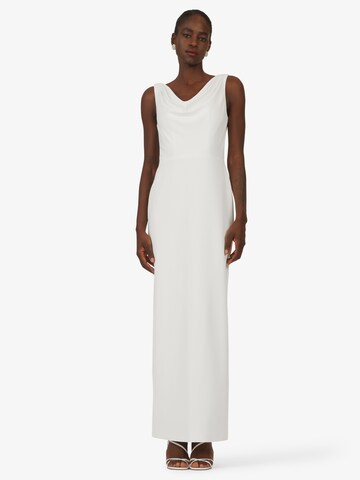 Kraimod Evening Dress in White: front
